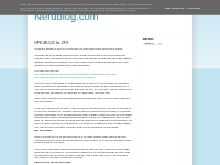 Nerdblog.com: HPE ML110 for ZFS