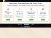 Banner Ad Design Service - Effective and Affordable | Netinfozone | st