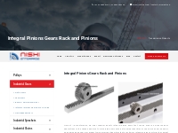 Rack and pinion manufacturers in Ahmedabad India, Rack and pinion gear
