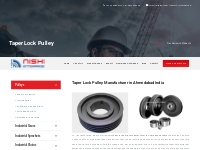 Taper lock pulley manufacturer in Ahmedabad India, Taper lock pulley s