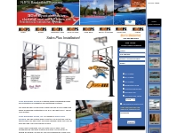 WOW!!! Hoops!  Basketball Goals Sales & Installation Inground & Portab