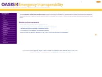 Activities and announcements | OASIS Emergency Interoperability