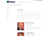 About Us   O Leary Financial Management Ltd.