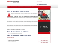 Oracle SQL Query Tuning Training in Chennai| Best Performance Tuning f