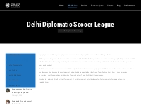 Delhi Diplomatic Soccer League | Movers   Packers, Relocation Services