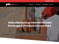 Pakmix | Manufacturing Cement Based Packaged Products Since 1980