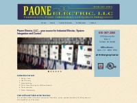 Paone Electric Service instrumentation   system integration