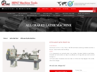    All Geared Lathe Machine
