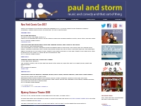 Paul and Storm   Original Comedy Music from Professional Singing Perso