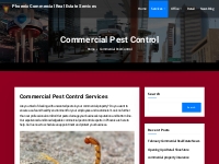 Commercial Pest Control Services Phoenix