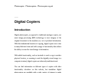 Digital Copiers   Photocopier : Photocopiers : Photocopier.org.uk
