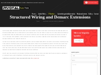 Structured Wiring and Demarc Extensions | Pivotal Audio Video