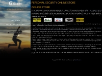 Personal Security Services   Personal Defense Products   Equipment