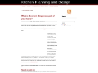 Kitchen Planning and Design  :: What is the most dangerous part of you