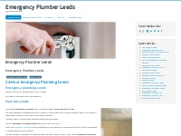 Emergency Plumber Leeds - Emergency Plumber Leeds