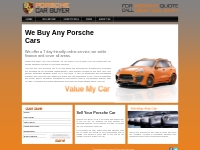 Porsche Car Buyer | Sell My Porsche