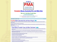 Site Map for Clark Masts Australian Distributor -Portable Masts Austra