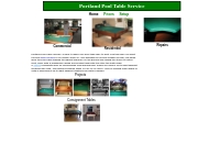 Portland Pool Table Service