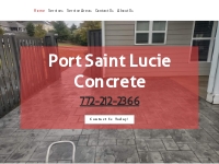Port Saint Lucie Concrete Contractor | Professional Concrete Services