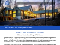   	Maine Modular Home Dealership, Broughman Builders, Modular Homes, D