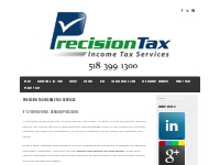 Precision-Tax Income Tax Services | Serving New York's Capital Region
