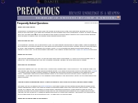 Precocious - Updated Daily!