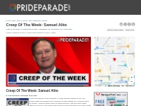 PrideParade.net | Creep Of The Week: Samuel Alito in PrideParade.net N