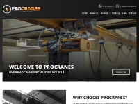 Pro Cranes - Crane   Hoist Specialists - Warrington   Accrington | Nor