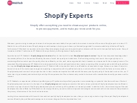 Shopify Experts, Shopify Developer, Shopify Partner London, UK