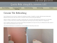 Tile Refinishing Green Bay | Tile Resurfacing Appleton | Ceramic Tile 