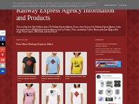 Railway Express Agency Information and Products