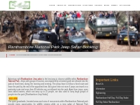Ranthambore Jeep Safari Booking - Ranthambore Tour Packages, Full Day 