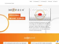 360Reach Personal Branding Survey - Careerblast.TV