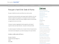 Sede operativa e laboratorio di Roma | Recupero Hard Disk