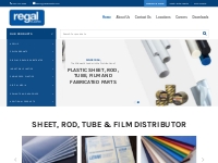 Regal Plastic: Leader in Plastic Sheet, Rod & Tube Distribution