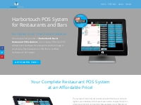 Restaurant POS System: Harbortouch Bar   Restaurant POS Solutions