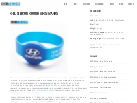 RFID Silicon Round Wristbands | Silicone Wristbands India Manufacturer