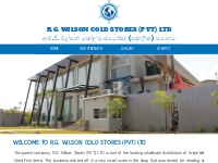 Home | R.G. Wilson Cold Stores (Pvt) Ltd, Wattala, Colombo, Sri Lanka.