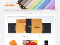 Rhodia Notebooks & Writing Pads | Official U.S. Distributor