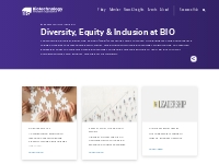 Diversity, Equity   Inclusion at BIO | BIO