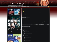 Bodybuilding    Men s Muscle Building Resources