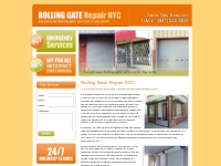 NYC Roll up gate repair, storefront metal gates ? (347) 220-8810