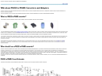 RS232 to RS485 Converter and  Adapter Wiki