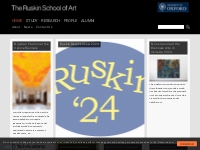 The Ruskin School of Art - Home Page