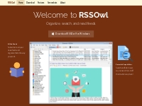RSSOwl - Powerful RSS / RDF / Atom News Feed Reader
