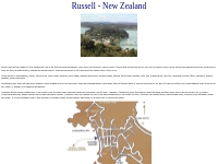 Russell Bay of Islands New Zealand Visitor Information - historic plac