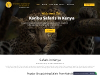 Safaris in Kenya, Kenya Safaris, Kenya safari, Group Joining Safaris