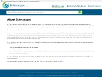 Science.gov - About