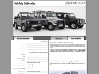 Sell My Defender | How sell used Defender for cash