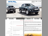 Sell My Hilux | How sell Hilux for cash